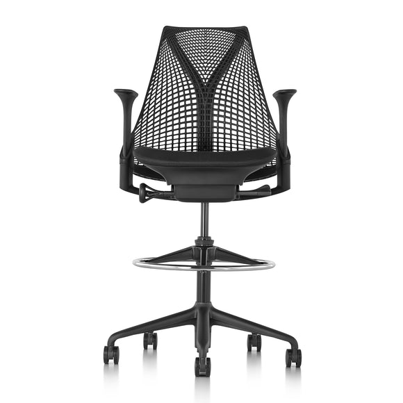 Sayl Stool with Suspension Back