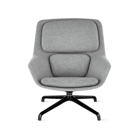 Striad Swivel Mid-Back Lounge Chair