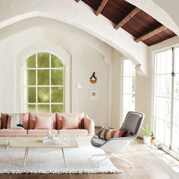 Striad Swivel Mid-Back Lounge Chair
