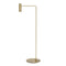 Heron Floor Lamp  option Satin Brass