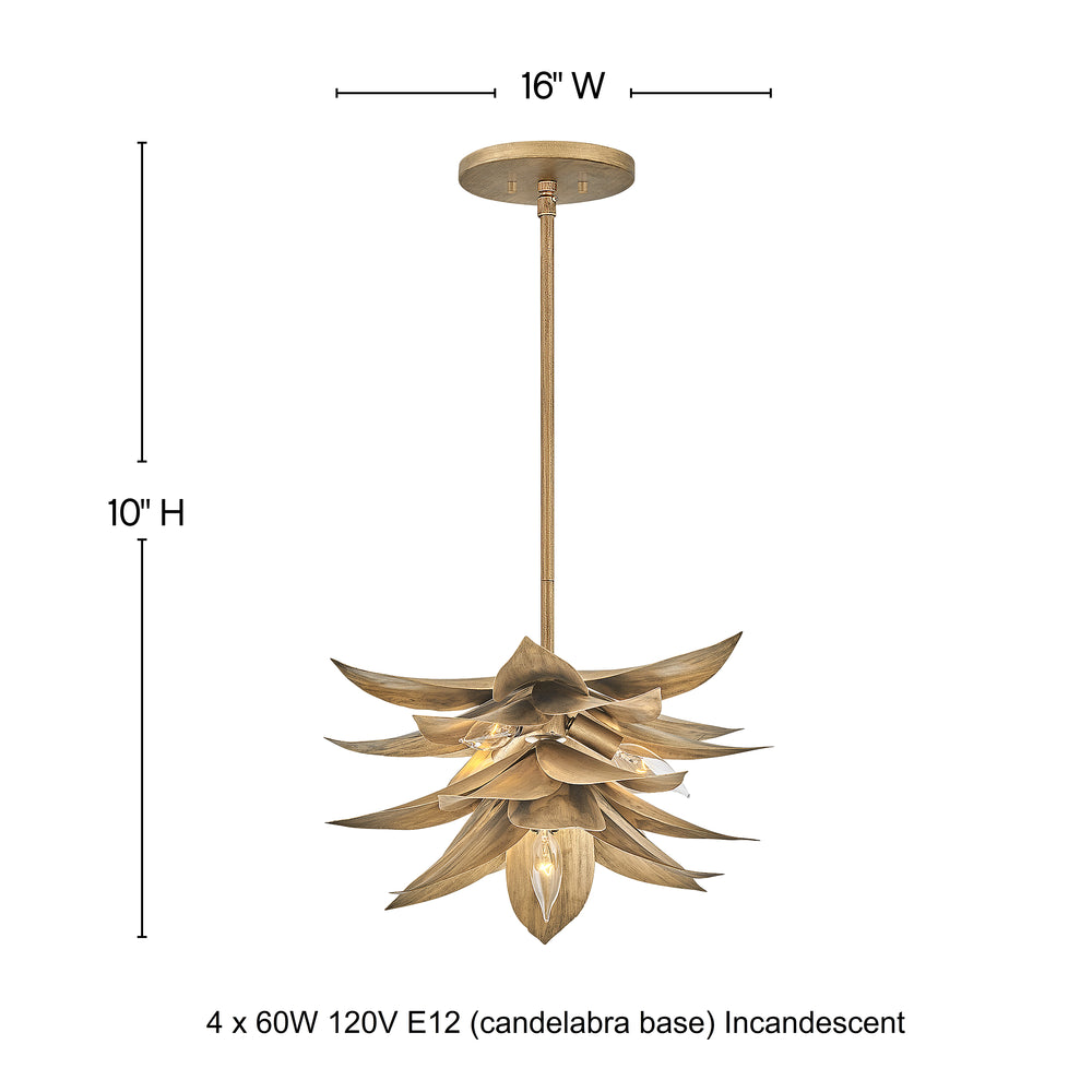Agave Convertible Pendant Light