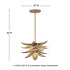 Agave Convertible Pendant Light