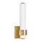 Aiden Vertical Wall Light  option Lacquered Brass