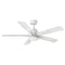 Alta Outdoor LED Ceiling Fan  option Matte White