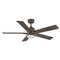 Alta Outdoor LED Ceiling Fan  option Metallic Matte Bronze