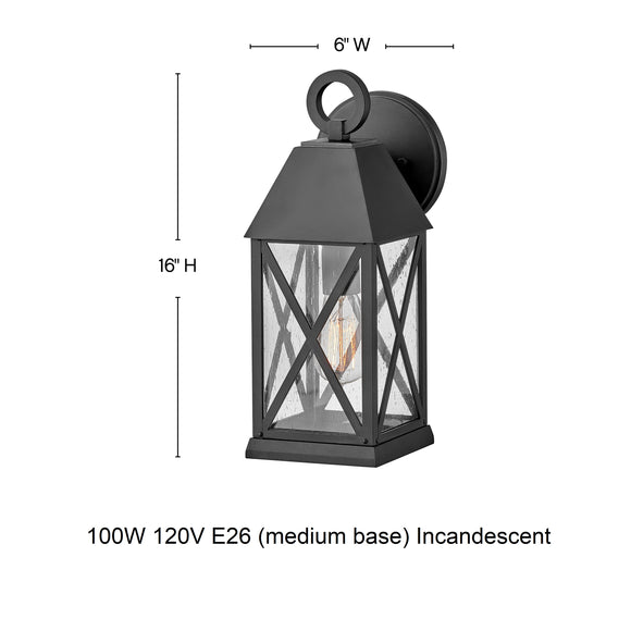 Briar Outdoor Wall Sconce