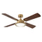 Collier LED Ceiling Fan  option Heritage Brass