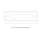 Dash Outdoor LED Brick Light