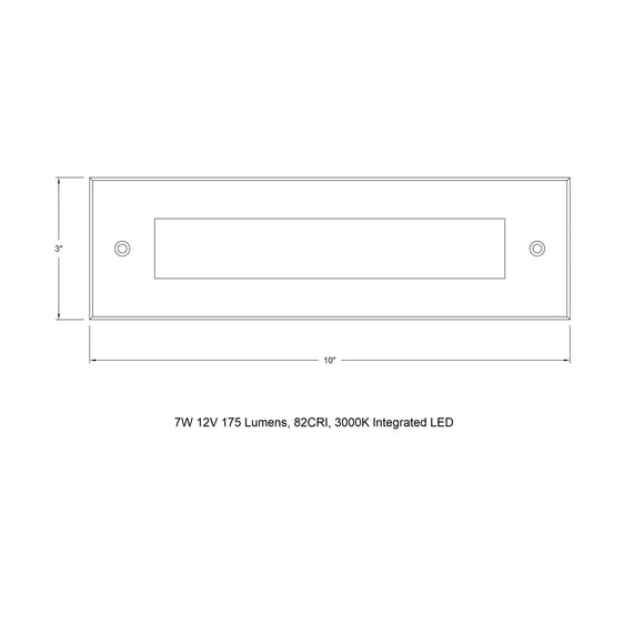 Dash Outdoor LED Brick Light
