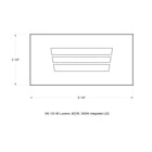 Dash Outdoor LED Brick Light