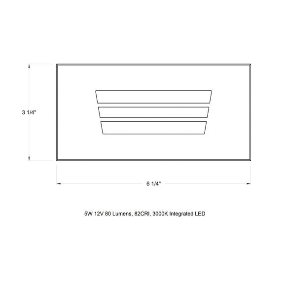 Dash Outdoor LED Brick Light