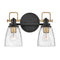 Easton Bath Vanity Light  option Two Lights