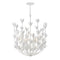 Flora Multi Tier Chandelier  option Textured Plaster