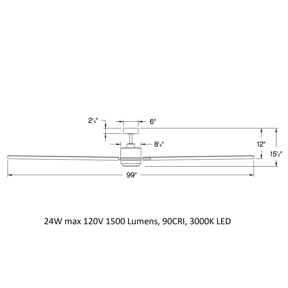 Indy Maxx LED Ceiling Fan