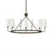 Lewis Chandelier  option 9 Lights