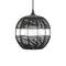 Maddox Orb Outdoor Pendant Light  option Black
