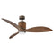 Marin LED Ceiling Fan  option Metallic Matte Bronze / Walnut