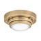 Porte LED Flush Mount / Wall Sconce  option Heritage Brass