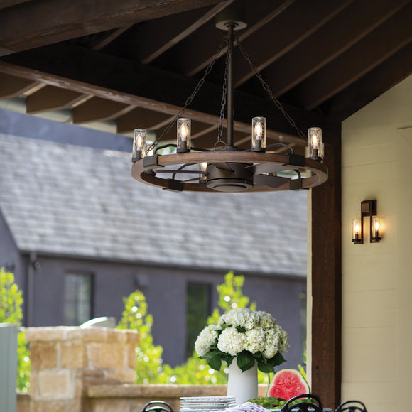 Sawyer LED Outdoor Ceiling Fan