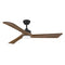 Sculpt LED Ceiling Fan  option Matte Black / Walnut