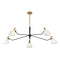 Sinclair Chandelier  option Five Lights