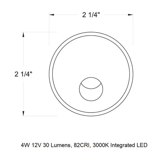 Tilt Round Outdoor LED Wall Sconce