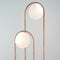Ellipse Floor Lamp  option Copper