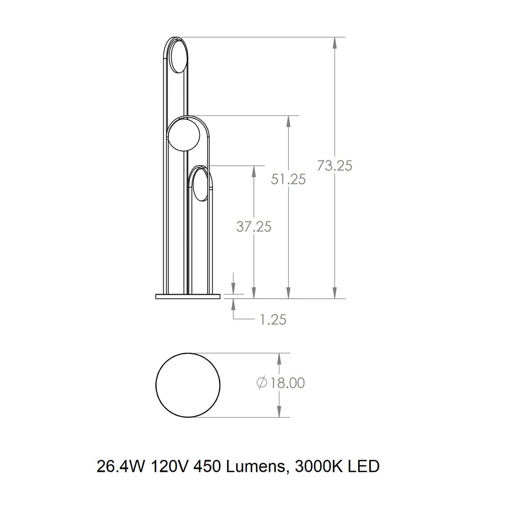Ellipse Floor Lamp
