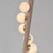Willow Vertical LED Pendant Light  option W.Oak White