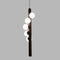 Willow Vertical LED Pendant Light  option Walnut