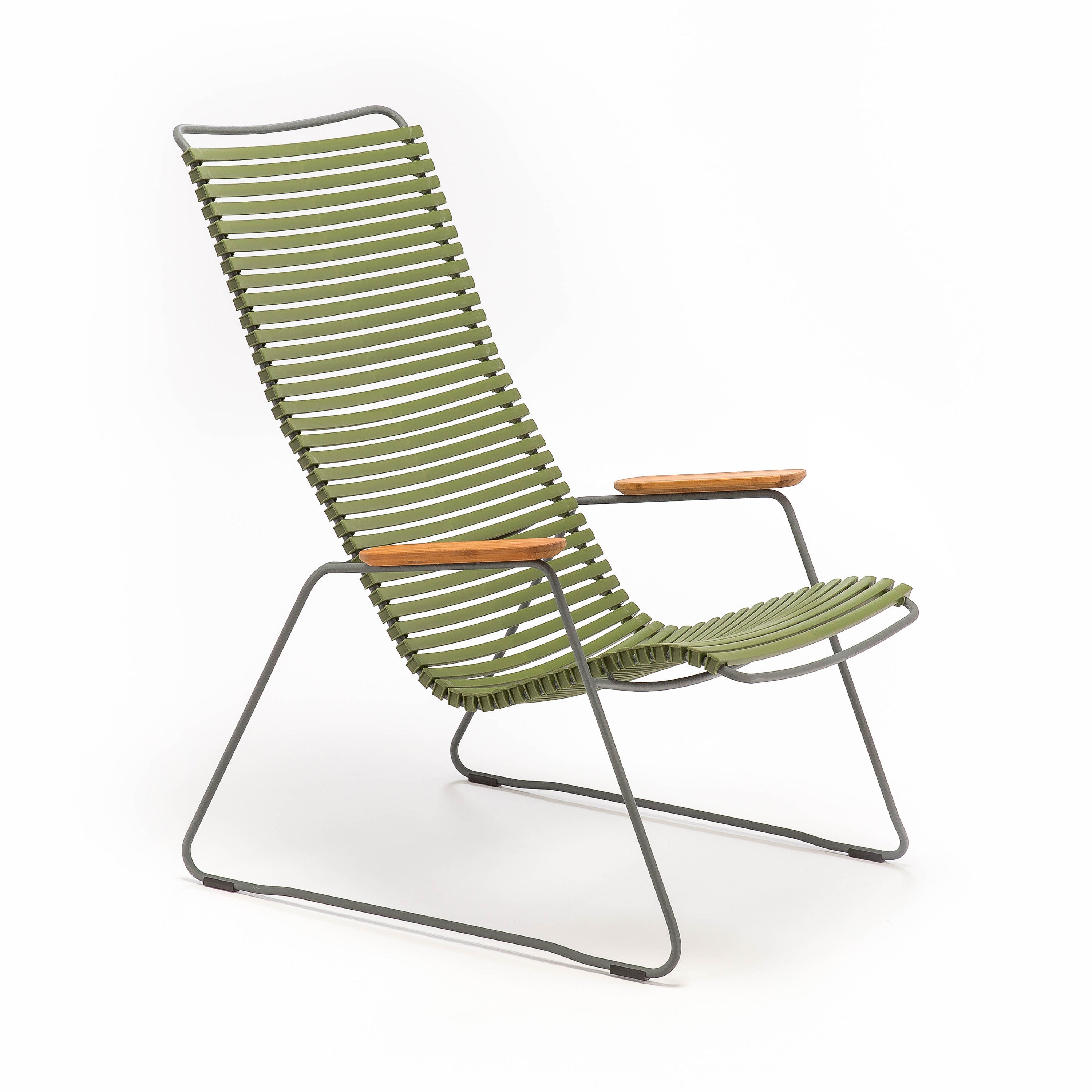 Green outdoor lounge chair sales
