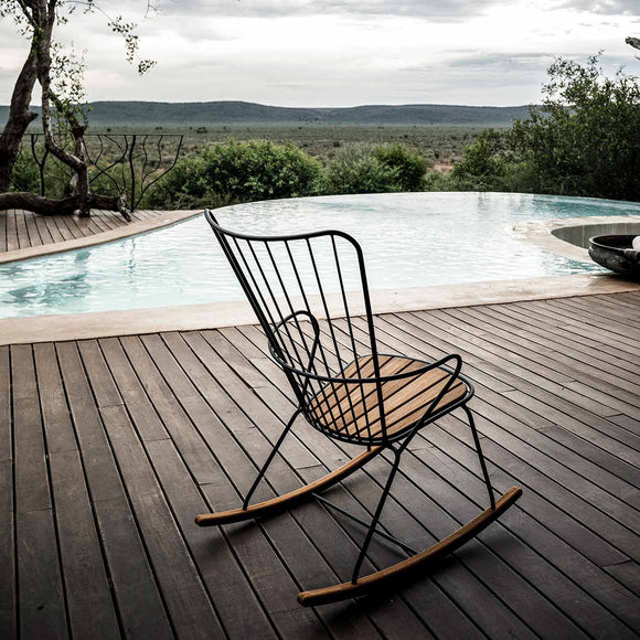 Paon Outdoor Rocking Chair