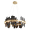 Ardesia Circular LED Pendant Light  option Modern Brass