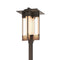 Axis Large Outdoor Post Light  option Coastal Bronze