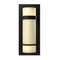 Banded Wall Sconce  option Black