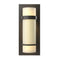 Banded Wall Sconce  option Dark Smoke