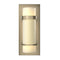 Banded Wall Sconce  option Soft Gold