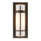 Banded Wall Sconce with Bar  option Bronze