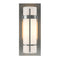 Banded Wall Sconce with Bar  option Vintage Platinum