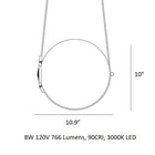 Derby LED Pendant Light