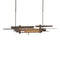 Planar LED Pendant Light with Accent  option Vintage Platinum