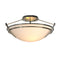 Presidio Tryne Short Semi-Flush Mount  option Sterling