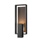 Shadow Box Large Outdoor Sconce  option Coastal Dark Smoke