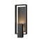 Shadow Box Large Outdoor Sconce  option Natural Iron