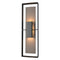 Shadow Box Tall Outdoor Wall Sconce  option Coastal Dark Smoke