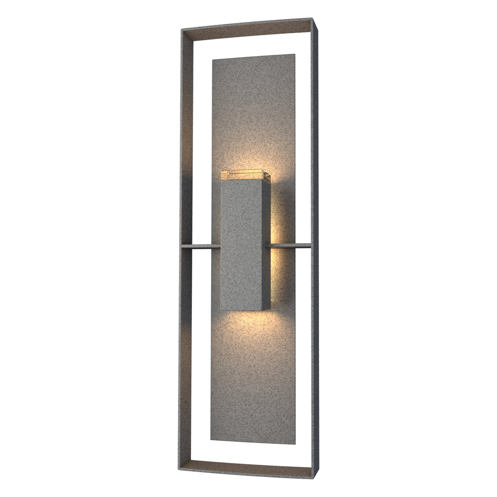 Shadow Box Tall Outdoor Wall Sconce