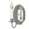 Simple Lines Wall Sconce  option Sterling