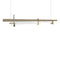 Tenon LED Pendant Light  option Soft Gold