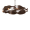 Waves Pendant Light  option Bronze
