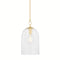 Belleville Pendant Light  option Aged Brass